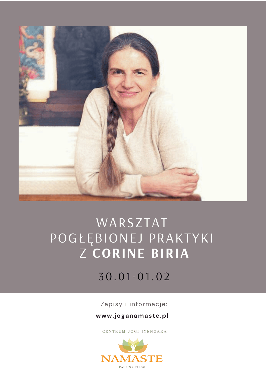 Warsztat pogłębionej praktyki z Corine Biria