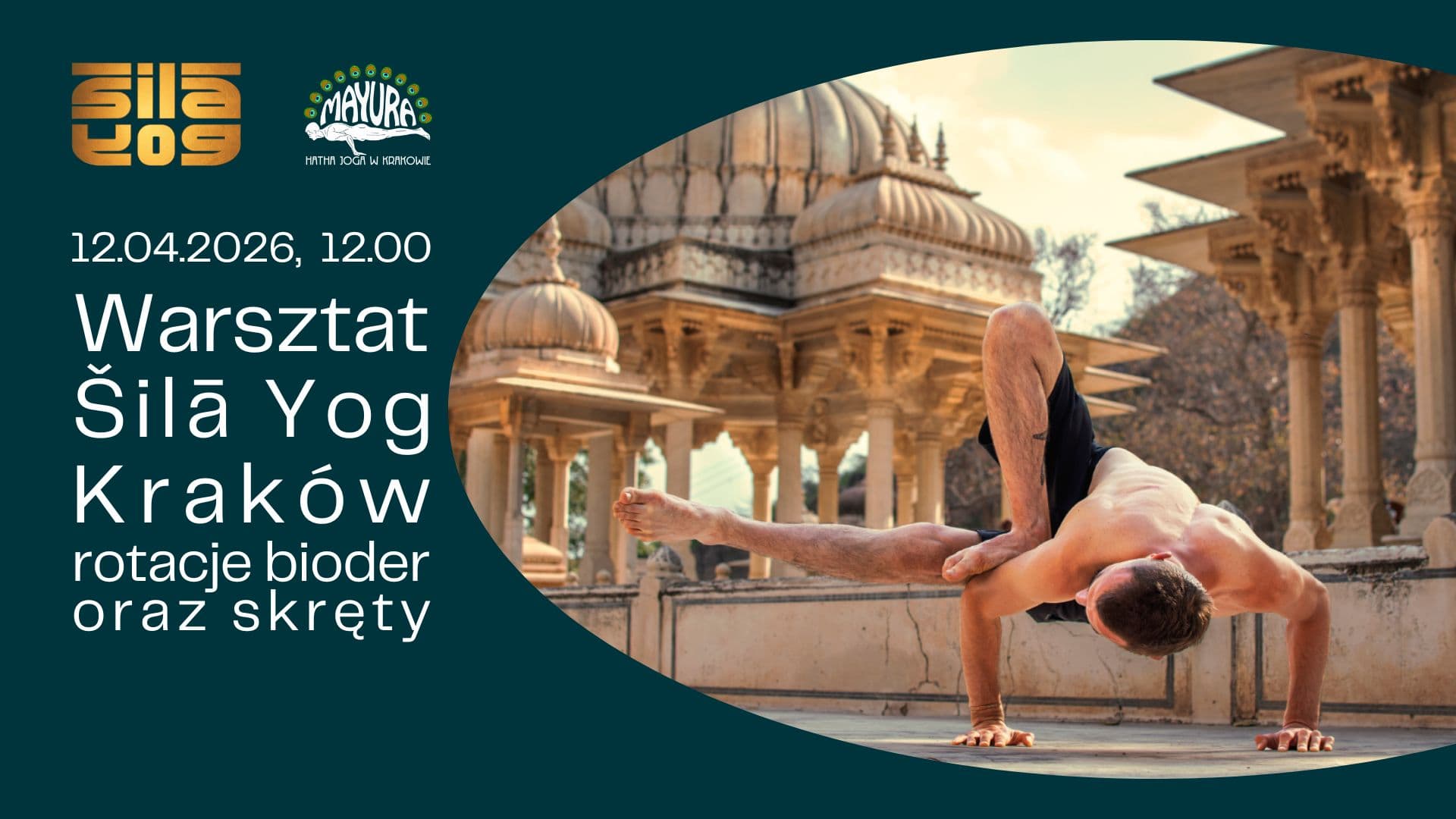 Rotacje bioder i skręty- Šilā Yog